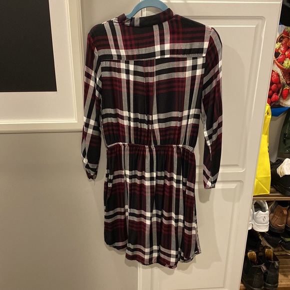 Dynamite Small Plaid Dress NWT - Picture 2 of 5
